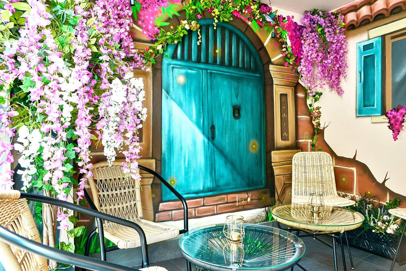 Mural completo — Encanto Gastrobar